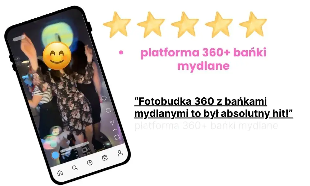 Fotobudka 360 Łódź – najlepsze opinie z wesel Opinia klienta o fotobudce 360 Łódź – wesele